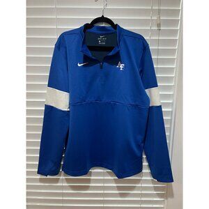 Nike Air Force Falcons1/4 Zip Pullover -‎ Size L